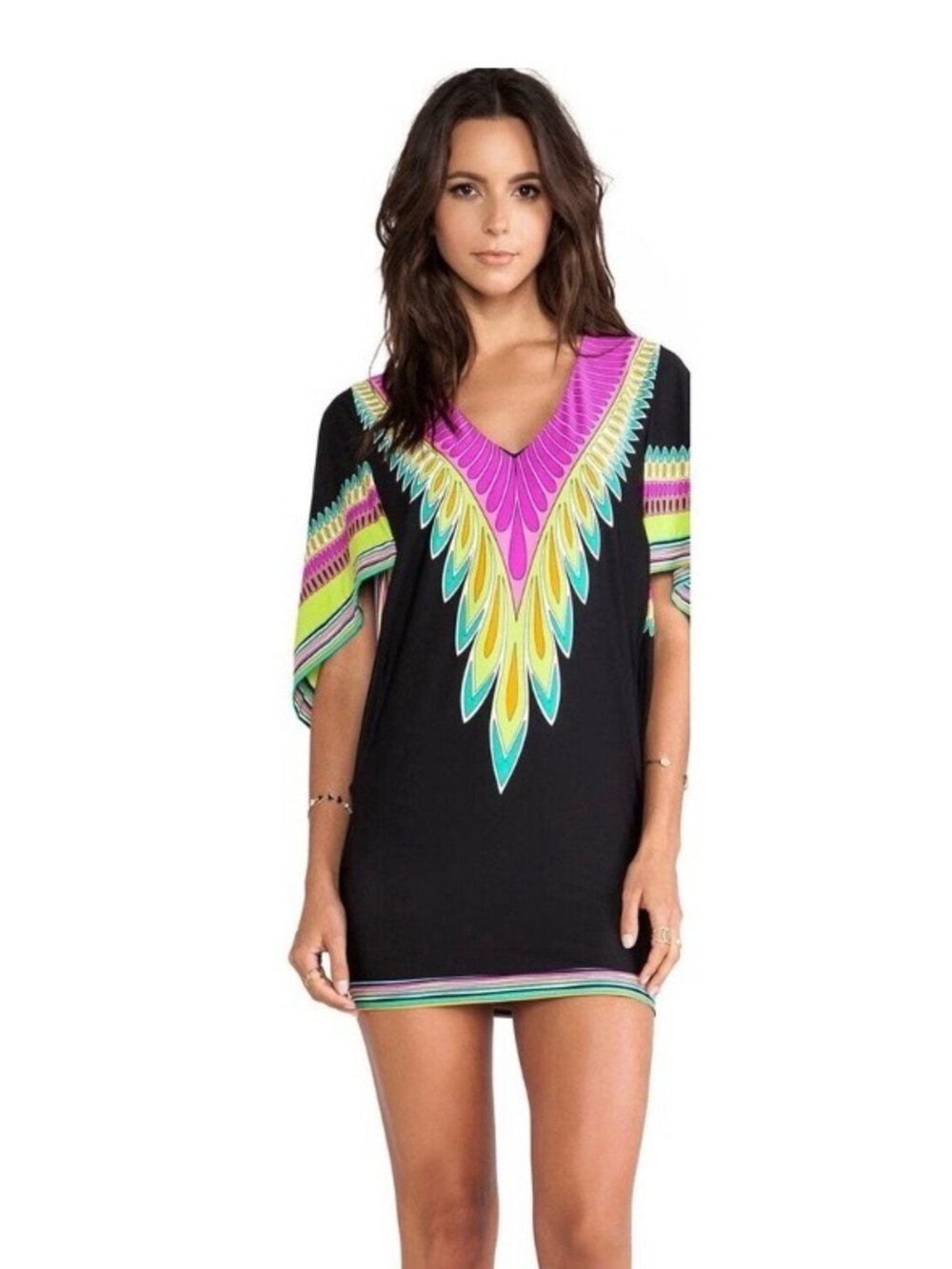 Trina Turk Plumas Swim Coverup Size L
